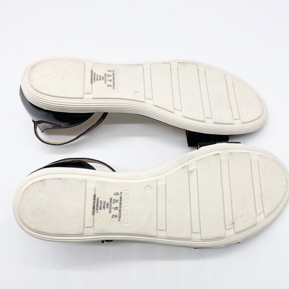 NEW Metaphor Womens 10 Tiffany Sandal Patent Upper Ankle Buckle Comfort - Picture 5 of 6